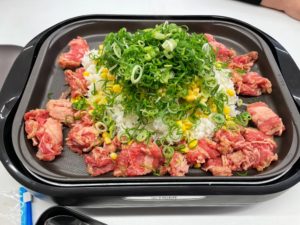 就労継続支援B型事業所の利用者と作ったペッパーランチ